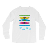 Ocean Boating Boat Pontoon Lake Summ Long Sleeve Shirts | Artistshot