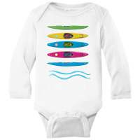 Ocean Boating Boat Pontoon Lake Summ Long Sleeve Baby Bodysuit | Artistshot