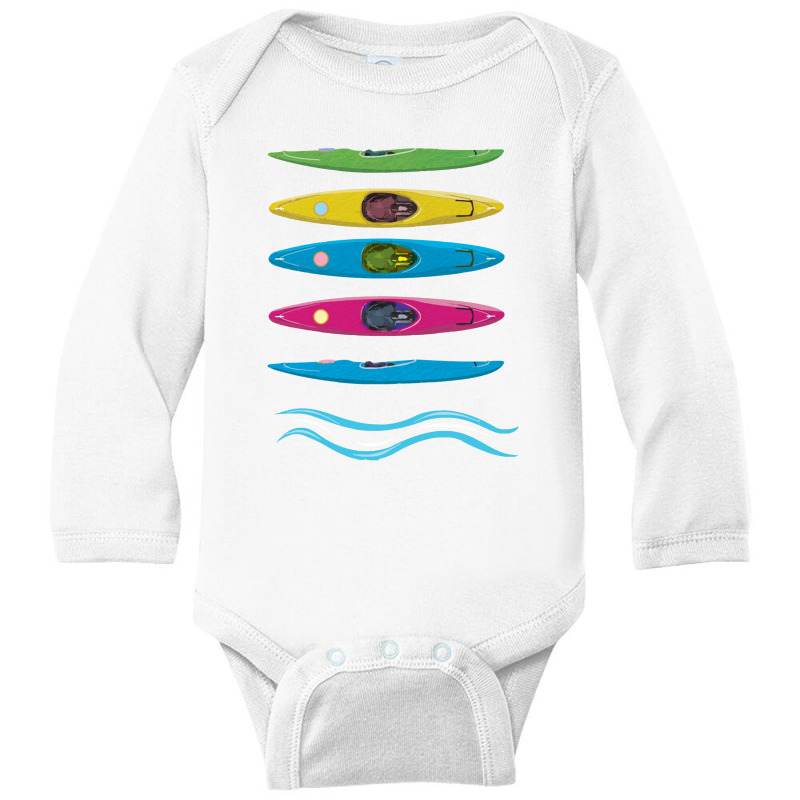 Ocean Boating Boat Pontoon Lake Summ Long Sleeve Baby Bodysuit | Artistshot