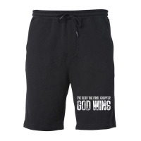 I've Read The Final Chapter God Wins Funny T Shirt Fleece Short | Artistshot