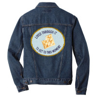 Saltine Sticker Sticke Men Denim Jacket | Artistshot