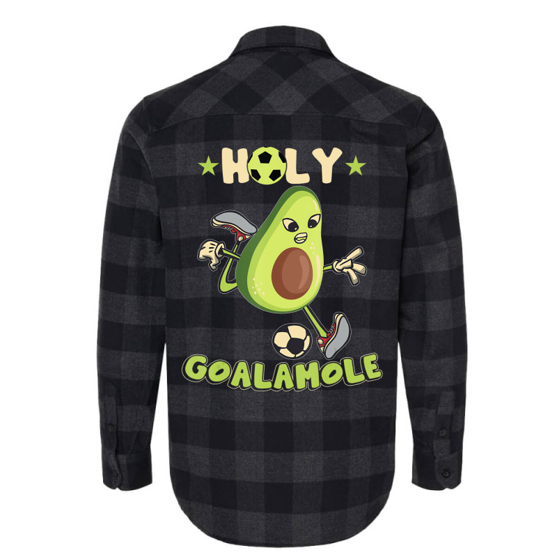 Holy Goalamole Avocado Soccer Guacamole Kids Avoca Flannel Shirt | Artistshot