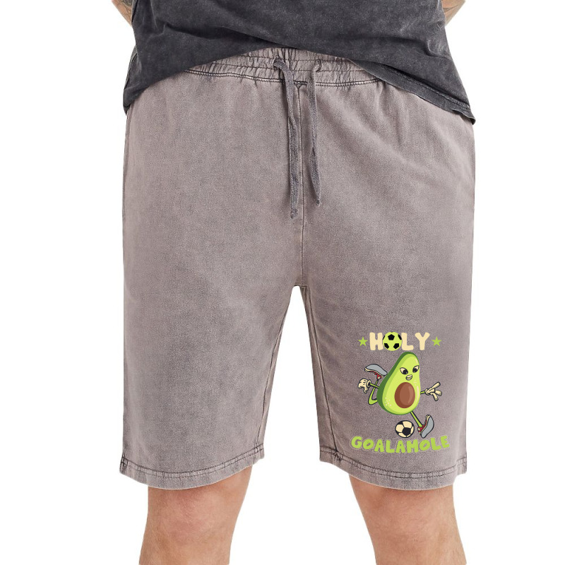 Holy Goalamole Avocado Soccer Guacamole Kids Avoca Vintage Short | Artistshot