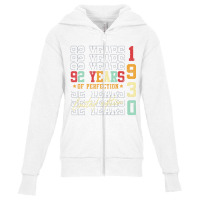 Limited Edition 1930 92 Years Old 92nd Birthday Gi Youth Zipper Hoodie | Artistshot