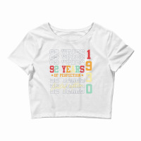 Limited Edition 1930 92 Years Old 92nd Birthday Gi Crop Top | Artistshot