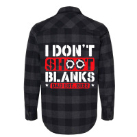 I Don't Shoot Blanks Dad Est 2022 Pregnancy Expect Flannel Shirt | Artistshot