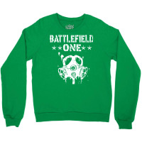 Battlefield One Gas Mask Crewneck Sweatshirt | Artistshot