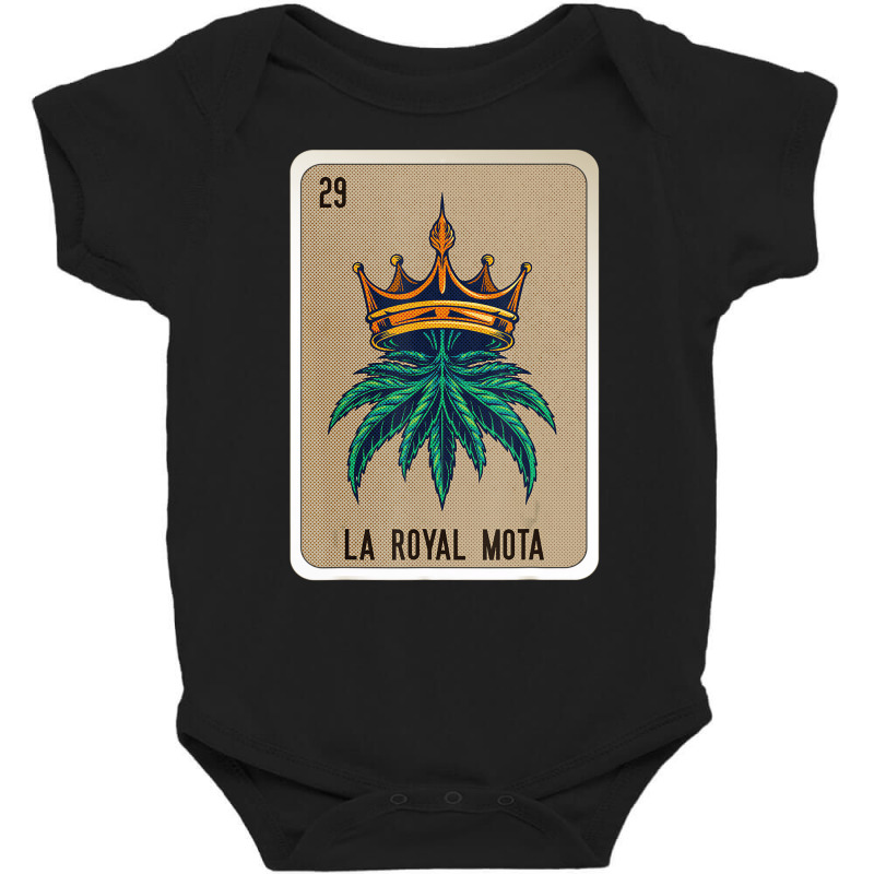 La Royal Mota Mexican Slang Lottery Bingo Cards T Baby Bodysuit by kranendon | Artistshot