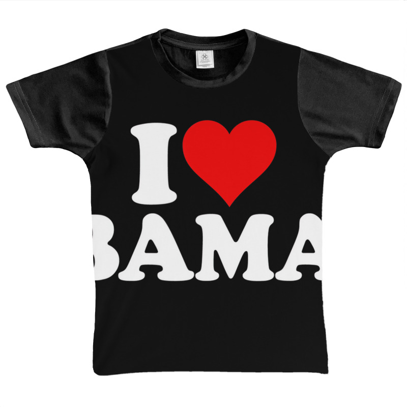 I Love Heart Bama Alabama T Shirt Graphic Youth T-shirt by hausch | Artistshot