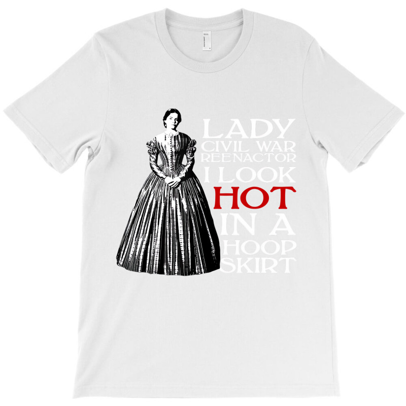 Lady Civil War Reenactor Historical Reenactment T T-Shirt by kranendon | Artistshot