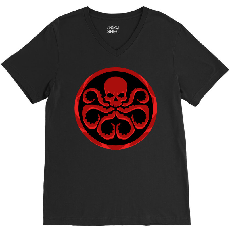 Hail Hydra 1 V-Neck Tee by nduulimohlao0 | Artistshot