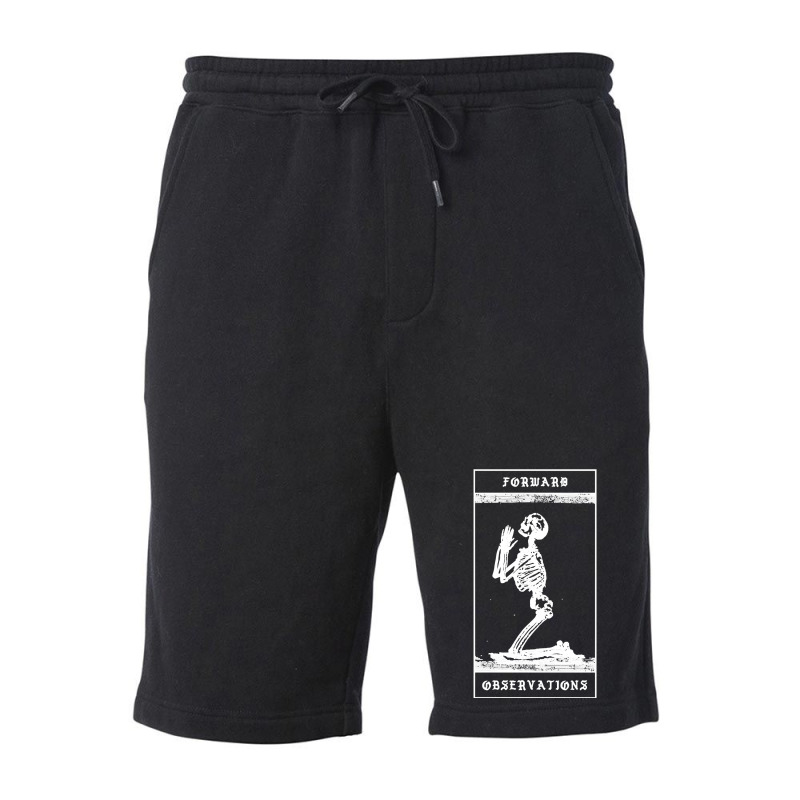 Praying Skeleton Forward Observations Group Tshit  Fleece Short | Artistshot