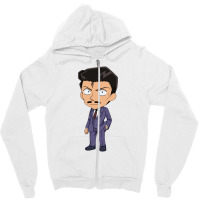 Kogoro Mouri Zipper Hoodie | Artistshot