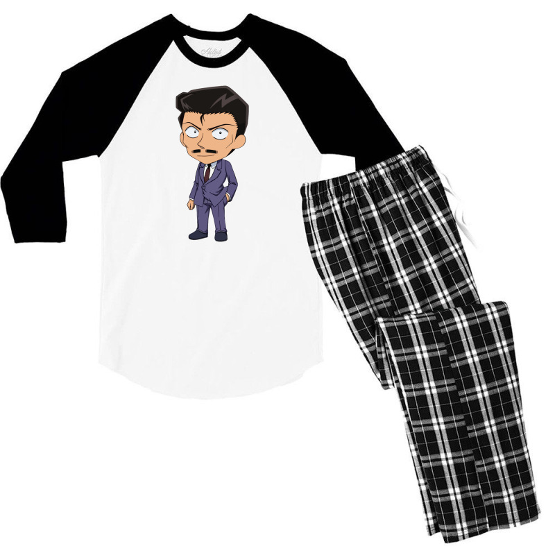 Kogoro Mouri Men's 3/4 Sleeve Pajama Set | Artistshot