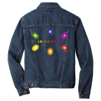 I Am Inevitable 2 Men Denim Jacket | Artistshot