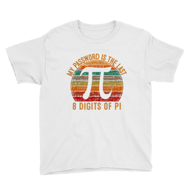 My Password Is The Last 8 Digits Of Pi Gifts Math Youth Tee by mheny | Artistshot