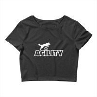 Dog Agility T Shirt Crop Top | Artistshot