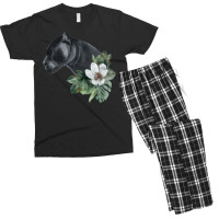 Beautiful Watercolor Panther Men's T-shirt Pajama Set | Artistshot