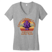 Funny Gift For Carters Calamari Eatery Seafood Fro Women's V-neck T-shirt | Artistshot