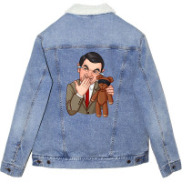 Mr Bee And  Bears Unisex Sherpa-lined Denim Jacket | Artistshot