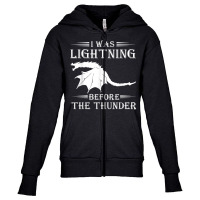 Thunder Dragon Birthday Gift T Shirt Youth Zipper Hoodie | Artistshot