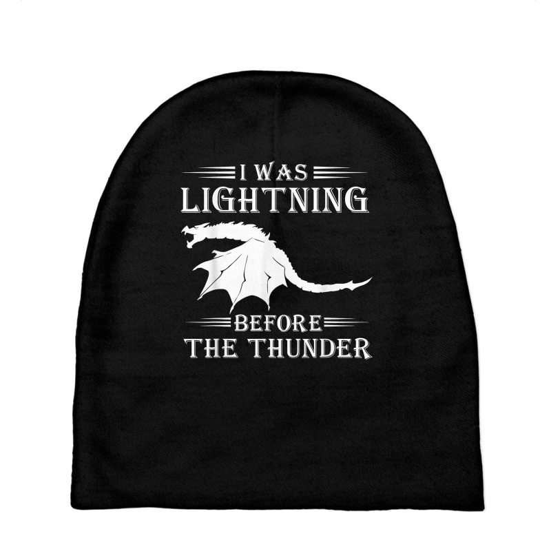 Thunder Dragon Birthday Gift T Shirt Baby Beanies by bantonjo | Artistshot