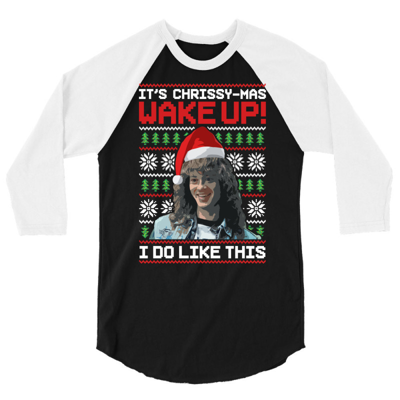 Happy Chrissymas 3/4 Sleeve Shirt by nduulimohlao0 | Artistshot