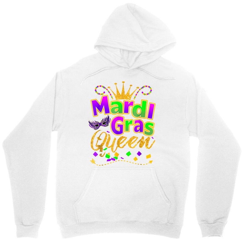 Mardi Gras Queen Crown Parade Costume Party Women Unisex Hoodie by scrabeck | Artistshot