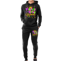 Mardi Gras Queen Crown Parade Costume Party Women Hoodie & Jogger Set | Artistshot