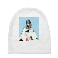 Michelle Obama Portrait For The National Gallery Baby Beanies | Artistshot