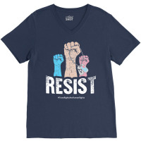 Resist! Stand Up For Trans Rights! V-neck Tee | Artistshot