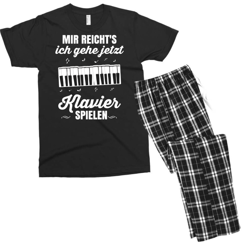 Piano Gift Pianist Piano Music Synthesizer Men's T-shirt Pajama Set | Artistshot