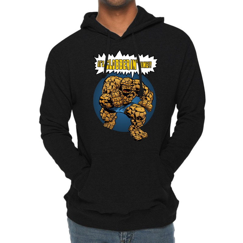 Ben Grimm   It's Clobberin' Time!! Lightweight Hoodie by gemasteksl | Artistshot