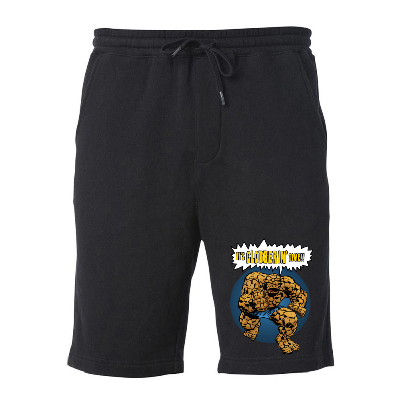 Ben Grimm   It's Clobberin' Time!! Fleece Short by gemasteksl | Artistshot