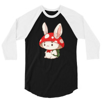 Mushroom Cat 3/4 Sleeve Shirt | Artistshot