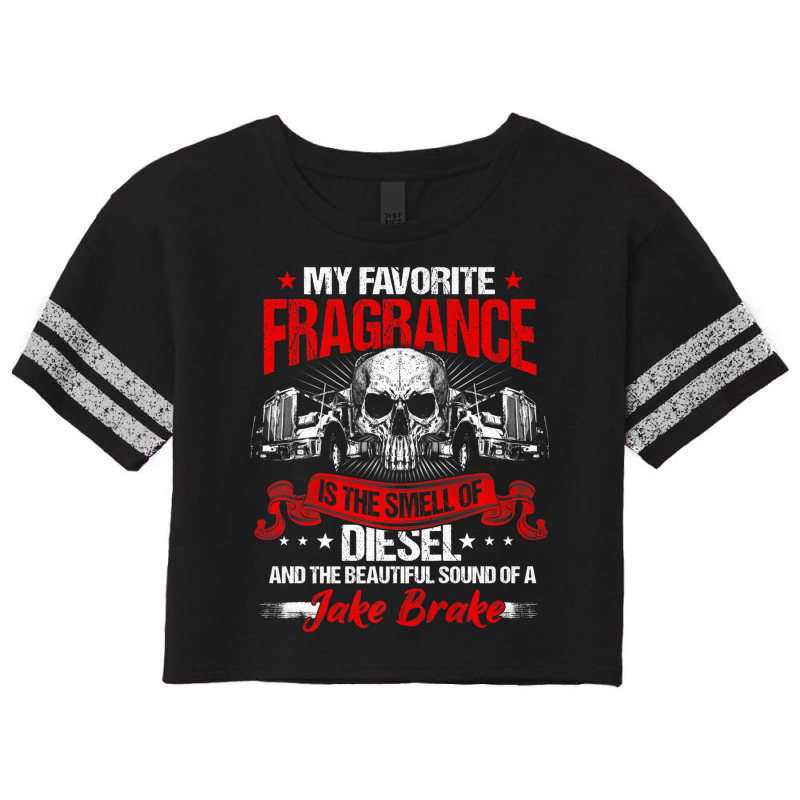 Trucker Gifts Over The Road Truck Driver Tractor T Scorecard Crop Tee by karynadreck | Artistshot