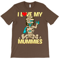 I Love My Mummies! Funny Halloween Gift For Lgbtq T-shirt | Artistshot