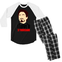 I Love You 3 Thousand Men's 3/4 Sleeve Pajama Set | Artistshot