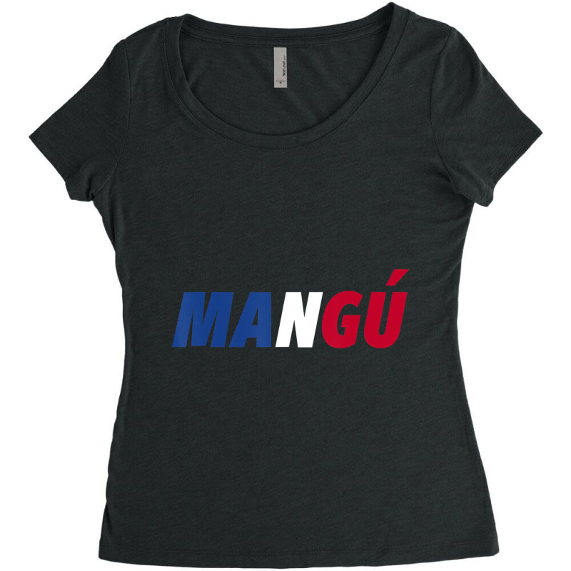 Mangu Dominican Republic Latin T Shirt Women's Triblend Scoop T-shirt by mauthe | Artistshot