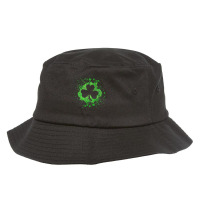 2 Sided Erin Go Bragh Shamrock, Celtic Knot And Sp Bucket Hat | Artistshot