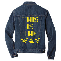 This Is The Way 8 Men Denim Jacket | Artistshot