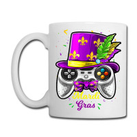 Mardi Gras Video Game Controller Jester Mask Costu Coffee Mug | Artistshot