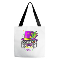 Mardi Gras Video Game Controller Jester Mask Costu Tote Bags | Artistshot