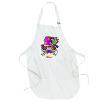 Mardi Gras Video Game Controller Jester Mask Costu Full-length Apron | Artistshot