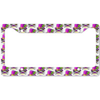 Mardi Gras Video Game Controller Jester Mask Costu License Plate Frame | Artistshot