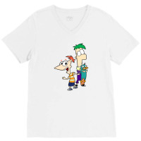 Phineas And Ferb V-neck Tee | Artistshot