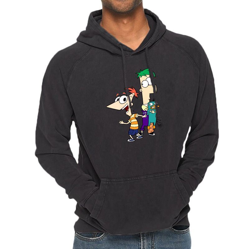 Phineas And Ferb Vintage Hoodie | Artistshot