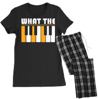 What The F Piano Chord Progression Music Note T Sh Women's Pajamas Set | Artistshot