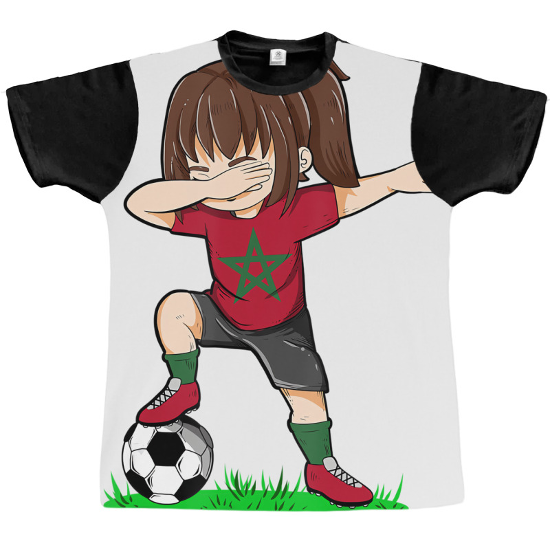 Soccer Morroco Jersey Shirt Moroccan Flag Football Graphic T-shirt by aiiluurosy | Artistshot