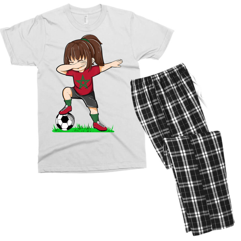 Soccer Morroco Jersey Shirt Moroccan Flag Football Men's T-shirt Pajama Set by aiiluurosy | Artistshot